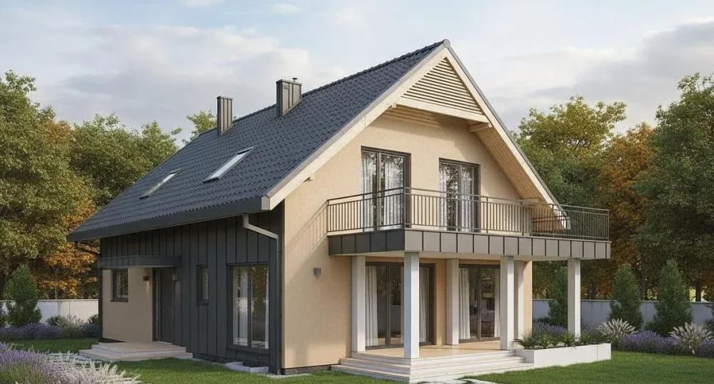 Проект Двухэтажный дом 9 на 18, 260 м2