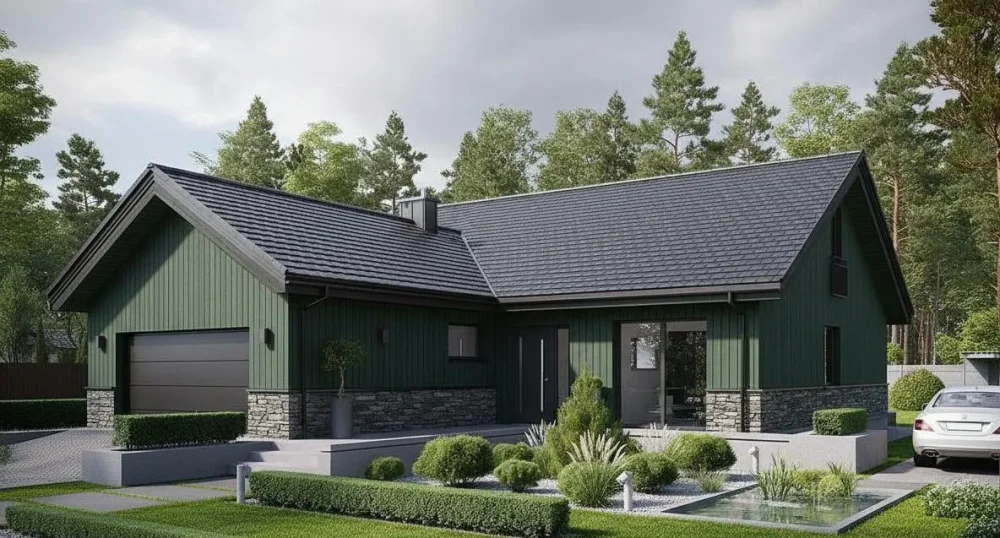 Проект Двухэтажный дом 14 на 20, 210 м2