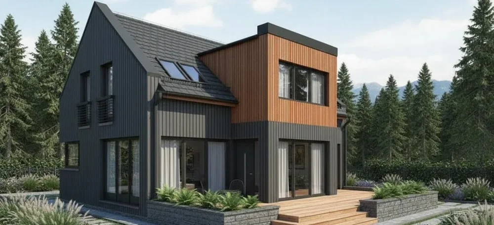 Проект Двухэтажный дом 11 на 16, 225 м2